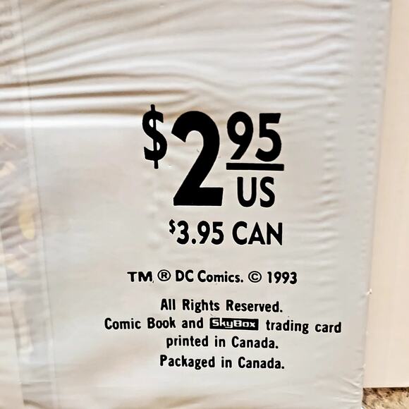 ADVENTURES OF SUPERMAN #500 THE RETURN 1993 ORIGINAL SEAL / WHITE BAG - Picture 4 of 6